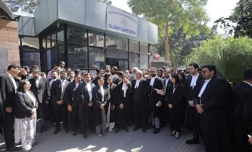 BLN attorneys representing clients in court in India